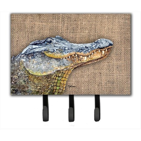 Carolines Treasures 6 x 9 In. Alligator Leash or Key Holder 8733TH68
